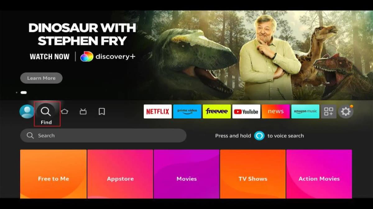 Filx IPTV Player on Firestick